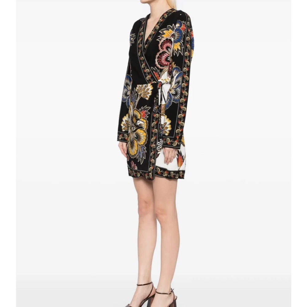 FARM Rio Wrap Mini Dress - Picture 2 of 8